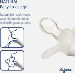 Difrax Fopspeen 20+ Maanden Natural - Geel/Roze/Groen/Blauw - 4 Stuks -Zuigelingenvoeding 1200x1155