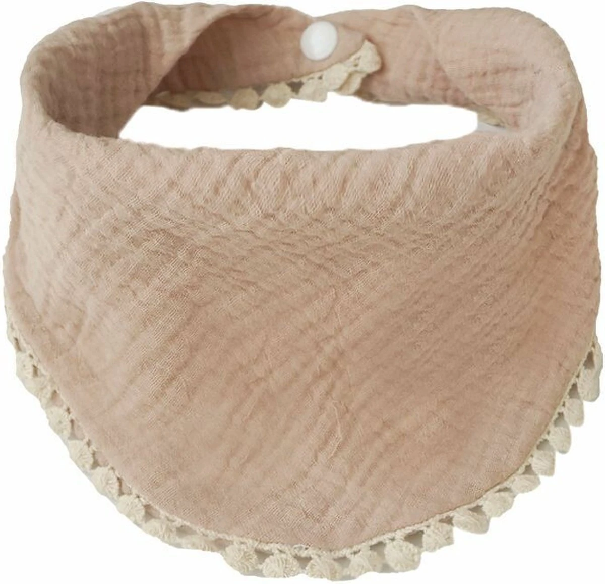 MINIIYOU - 6 Stuks - Hydrofiele Bandana Slabbetjes Meisje Franjes - Roze Geel - Beige 9 MINIIYOU - 6 Stuks - Hydrofiele Bandana Slabbetjes Meisje Franjes - Roze Geel - Beige - Afbeelding 7