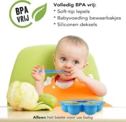 Southland Babyvoeding Bewaarbakjes - Babyvoedingsaccessoires - Siliconen Lepeltjes - BPA-vrij - Babyvoeding Diepvriesbakje 13 Southland Babyvoeding Bewaarbakjes - Babyvoedingsaccessoires - Siliconen Lepeltjes - BPA-vrij - Babyvoeding Diepvriesbakje -Zuigelingenvoeding 1200x1161 3