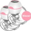 Elektrische Borstkolf - Belove - Draadloze Borstkolf - Oplaadbaar - Moedermelk - BPA-Vrij - 3 Modes - Handsfree - 2 Stuks - Roze -Zuigelingenvoeding 1200x1166