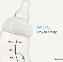 Difrax Flessenspeen Natural - Maat Large - 2 Stuks -Zuigelingenvoeding 1200x1171