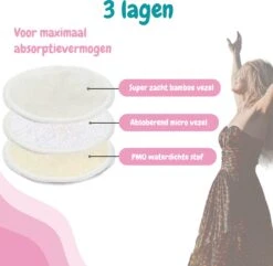 Zoogcompressen Wasbaar Met Etui En Waszakje - Wasbare Borstcompressen - 16 Stuks - ø12cm 13 Zoogcompressen Wasbaar Met Etui En Waszakje - Wasbare Borstcompressen - 16 Stuks - ø12cm -Zuigelingenvoeding 1200x1171 3