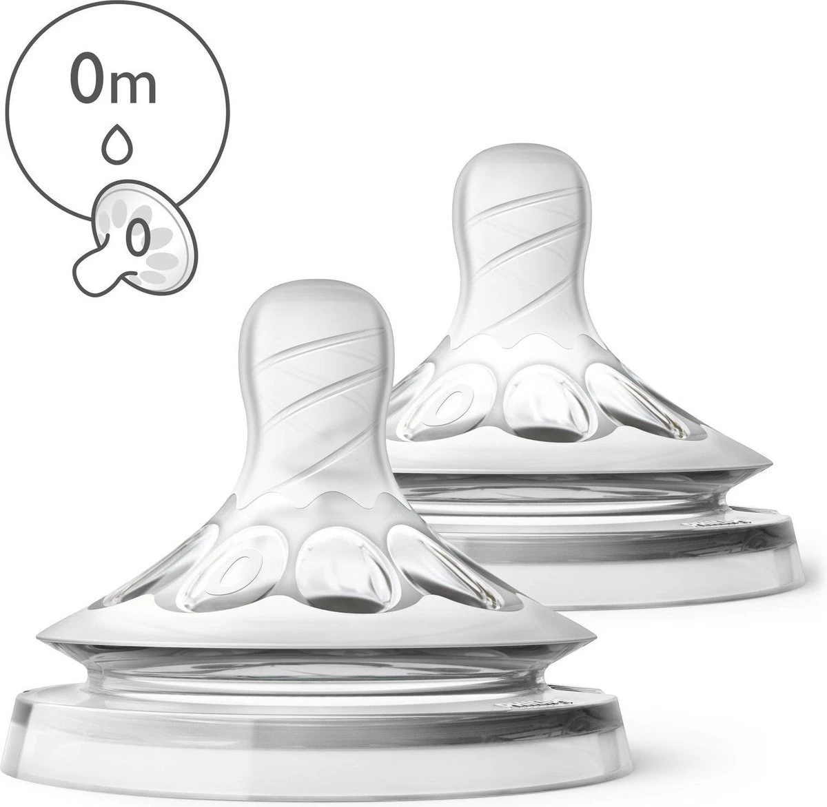 Philips Avent SCF040/27 Natural Speen - 0m - 2stuks 3 Philips Avent SCF040/27 Natural Speen - 0m - 2stuks