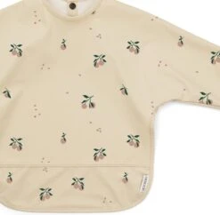 Liewood Merle Slabbetje Met Mouwen Peach/sea Shell Mix -Zuigelingenvoeding 1200x1176 10