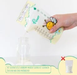 Flouer Moedermelk Bewaarzakjes Met Schenktuit - Extra Groot - 240 Ml - 100 Stuks - Borstvoeding Bewaarzakje - Borstvoeding Zakjes -Zuigelingenvoeding 1200x1180 3