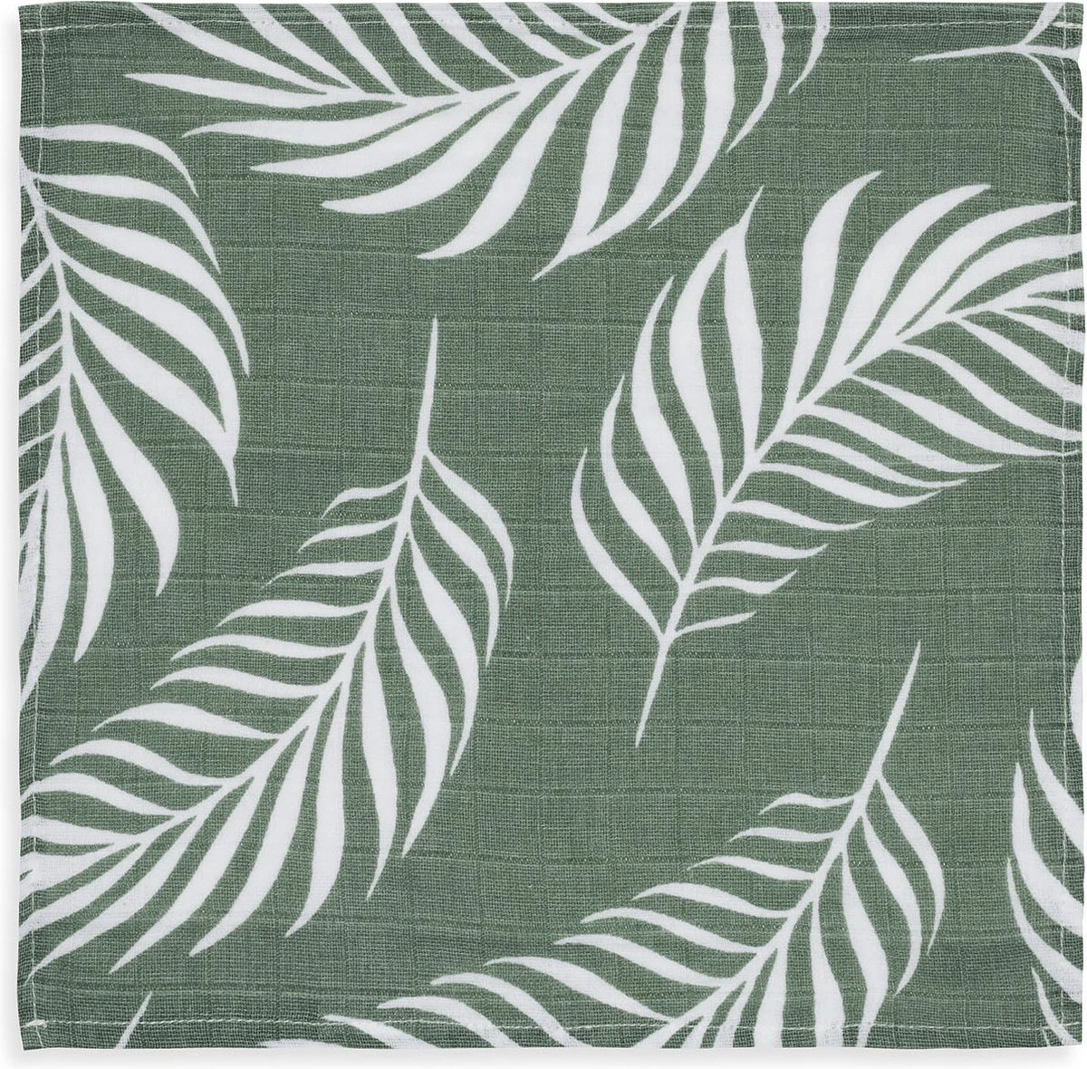 Jollein Hydrofiel Monddoekje Nature - Ash Green - 3 Stuks 6 Jollein Hydrofiel Monddoekje Nature - Ash Green - 3 Stuks - Afbeelding 4