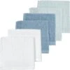 Meyco Basic Badstof Spuugdoekjes 6-pack - Wit/Lichtblauw/Denim - 30x30cm 2 Meyco Basic Badstof Spuugdoekjes 6-pack - Wit/Lichtblauw/Denim - 30x30cm -Zuigelingenvoeding 1200x1182 8