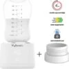 MyBambini's Bottle Warmer Pro™ - Draagbare Baby Flessenwarmer Voor Onderweg - Wit - Geschikt Voor MAM, Lansinoh, NIP & Nanobebe (brede Hals) -Zuigelingenvoeding 1200x1185 3