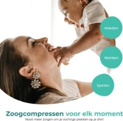 Nutrea – Wasbare Zoogcompressen – Herbruikbare Borstcompressen – 12 Stuks - ø12cm - Met Opbergzakje En Waszakje -Zuigelingenvoeding 1200x1186 4