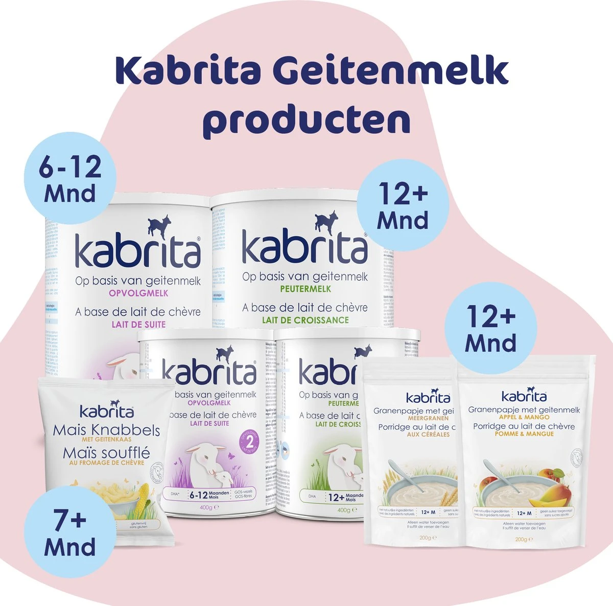 Kabrita 3 Peutermelk - Babyvoeding 12+ Maanden - 800g 10 Kabrita 3 Peutermelk - Babyvoeding 12+ Maanden - 800g - Afbeelding 8
