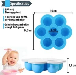 Multifunctionele Babyvoeding Bewaarbakjes Met Baby Lepeltjes - Set Van 6 - Bewaarbakje - Baby Voeding - Moedermelk Bewaren - Bewaren - BPA Vrij - Babyvoeding Diepvriesbakje - Ijslolly Vromen - Baby - Mini Cupcakes - Invriezen - Afsluiten - Magnetron 12 Multifunctionele Babyvoeding Bewaarbakjes Met Baby Lepeltjes - Set Van 6 - Bewaarbakje - Baby Voeding - Moedermelk Bewaren - Bewaren - BPA Vrij - Babyvoeding Diepvriesbakje - Ijslolly Vromen - Baby - Mini Cupcakes - Invriezen - Afsluiten - Magnetron -Zuigelingenvoeding 1200x1189 6