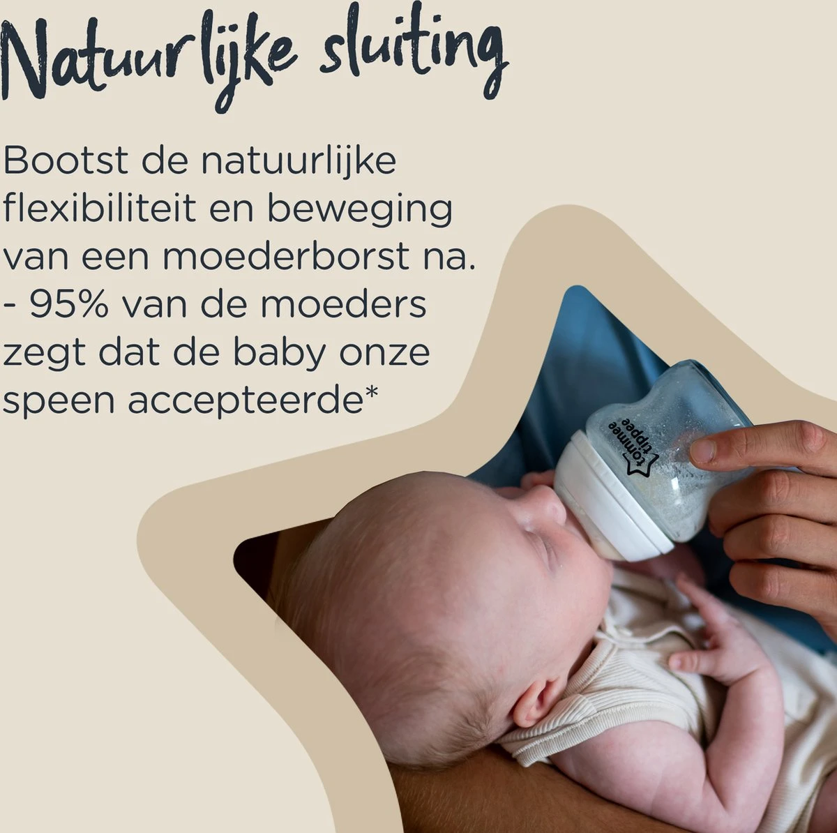 Tommee Tippee Advanced Anti-Colic Zuigfles Spenen, Borst-achtig, Zacht Silicone, Normale Uitstroomsnelheid, 3m+, Verpakking Van 2 7 Tommee Tippee Advanced Anti-Colic Zuigfles Spenen, Borst-achtig, Zacht Silicone, Normale Uitstroomsnelheid, 3m+, Verpakking Van 2 - Afbeelding 5