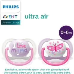 Philips Avent Ultra Air SCF080/02 - Fopspeen - 0-6 Maanden - 2 Stuks 30 Philips Avent Ultra Air SCF080/02 - Fopspeen - 0-6 Maanden - 2 Stuks -Zuigelingenvoeding 1200x1198