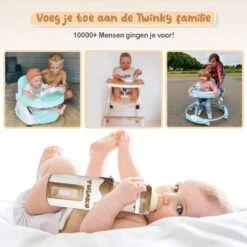 Twinky® Bottlewarmer GO – Draagbare Baby Flessenwarmer Voor Onderweg En Thuis – Incl. PPSU-Kwaliteit Babyflesje + Poederdoosje – USB-C Oplaadbaar -Zuigelingenvoeding 1200x1199
