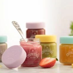 Kilner - Set Van 6 Voorraadpotten Voor Babyvoeding - Glas - Silicone Deksels - 6 X 110 Ml -Zuigelingenvoeding 1200x1200 1008