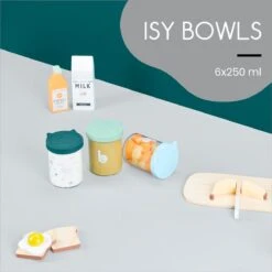 Babymoov ISY Bowls - 6 Glazen Bewaarpotjes - 250 Ml -Zuigelingenvoeding 1200x1200 1057