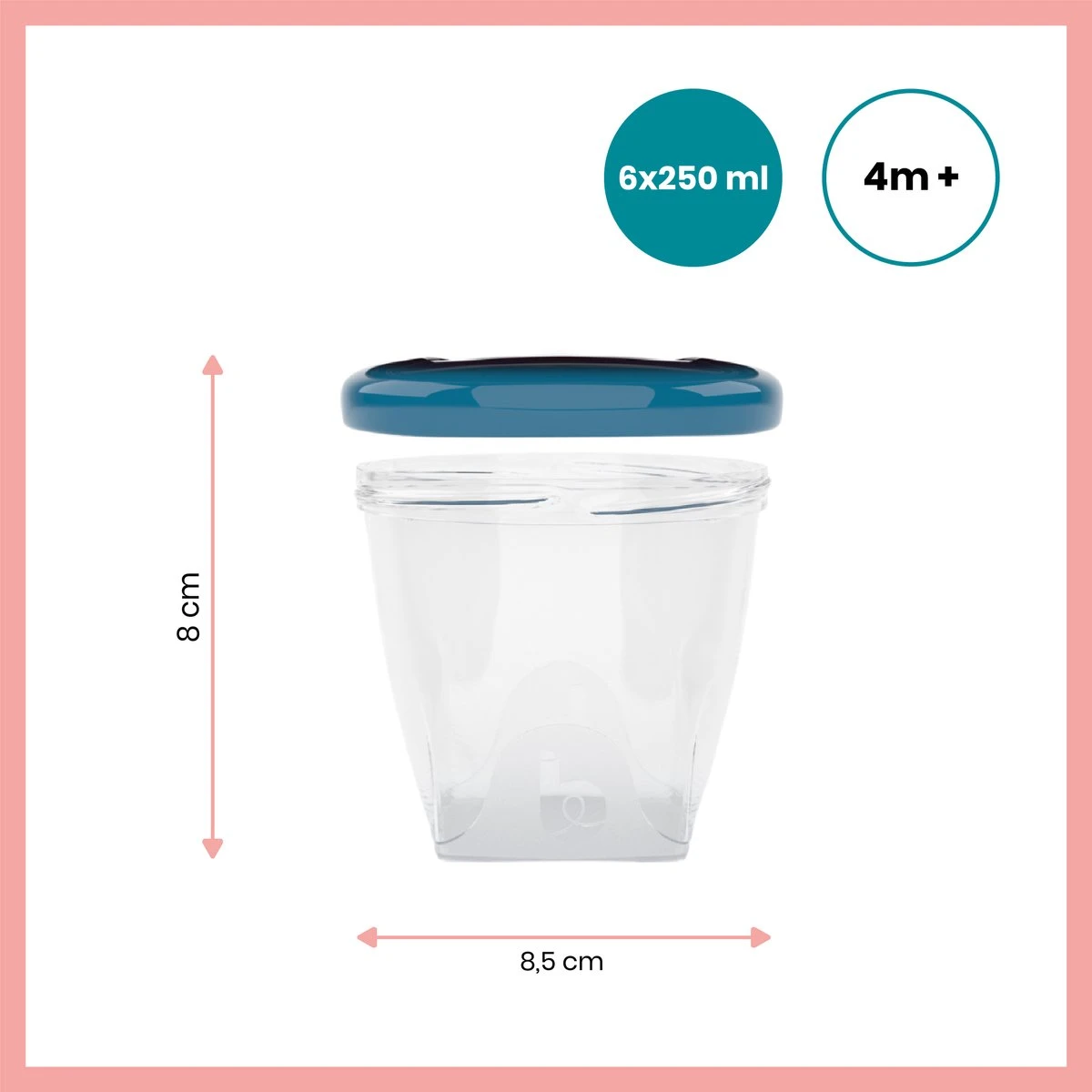 BabyMoov Babybowls 8.45oz Kom 0,25 L Multi Kleuren, Transparant 11 BabyMoov Babybowls 8.45oz Kom 0,25 L Multi Kleuren, Transparant - Afbeelding 9