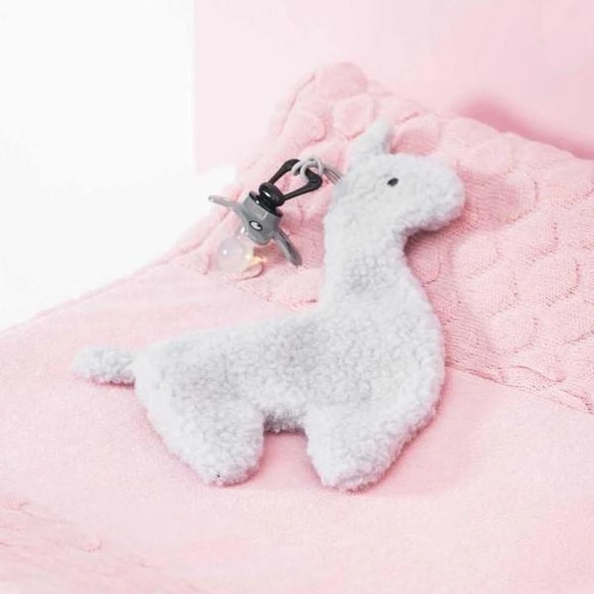 Jollein Speendoekje Lama - Grey 13 Jollein Speendoekje Lama - Grey - Afbeelding 11