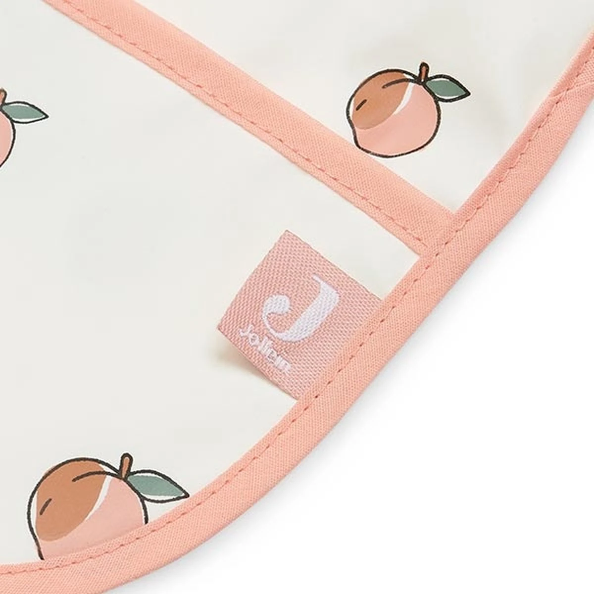 Jollein Slab Waterproof Met Mouw - Peach 12 Jollein Slab Waterproof Met Mouw - Peach - Afbeelding 10