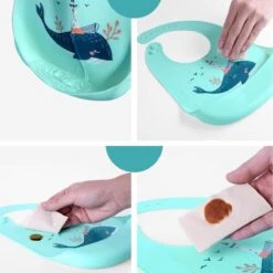 Telano® Slabbetje Met Opvangbakje Dino - Siliconen Slabber Baby Peuter - Verstelbaar En Waterproof - Kraamcadeau - Dinosaurus 8 Telano® Slabbetje Met Opvangbakje Dino - Siliconen Slabber Baby Peuter - Verstelbaar En Waterproof - Kraamcadeau - Dinosaurus -Zuigelingenvoeding 1200x1200 1163