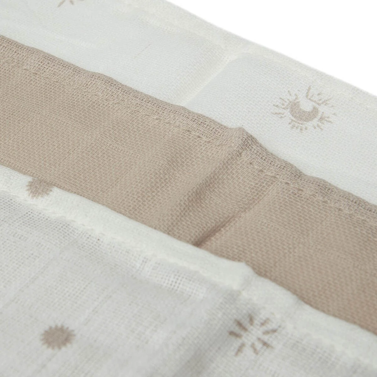 Jollein Monddoekje Hydrofiel Stargaze - Biscuit - 3 Stuks 13 Jollein Monddoekje Hydrofiel Stargaze - Biscuit - 3 Stuks - Afbeelding 11