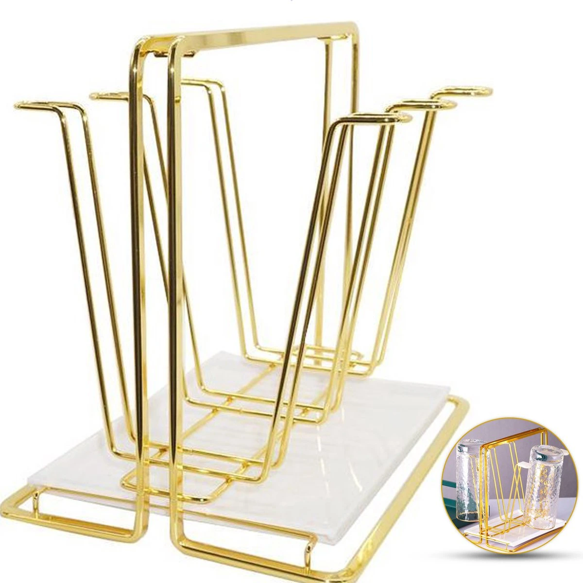 Flessenrek - Droogrek Babyfles - Flessen Rek Baby - Flessendroogrek Met Opvangbak - Afdruiprek - Afwasrek - Flessenrekje - Lekbak - Égouttoir - Goude Droogrek - Vetalo 3 Flessenrek - Droogrek Babyfles - Flessen Rek Baby - Flessendroogrek Met Opvangbak - Afdruiprek - Afwasrek - Flessenrekje - Lekbak - Égouttoir - Goude Droogrek - Vetalo