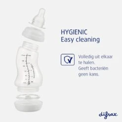 Difrax Babyfles 250 Ml Natural - Anti-Colic - Roze - 2 Stuks -Zuigelingenvoeding 1200x1200 141