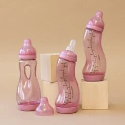 Difrax Babyfles 250 Ml Natural - Anti-Colic - Roze - 2 Stuks -Zuigelingenvoeding 1200x1200 143