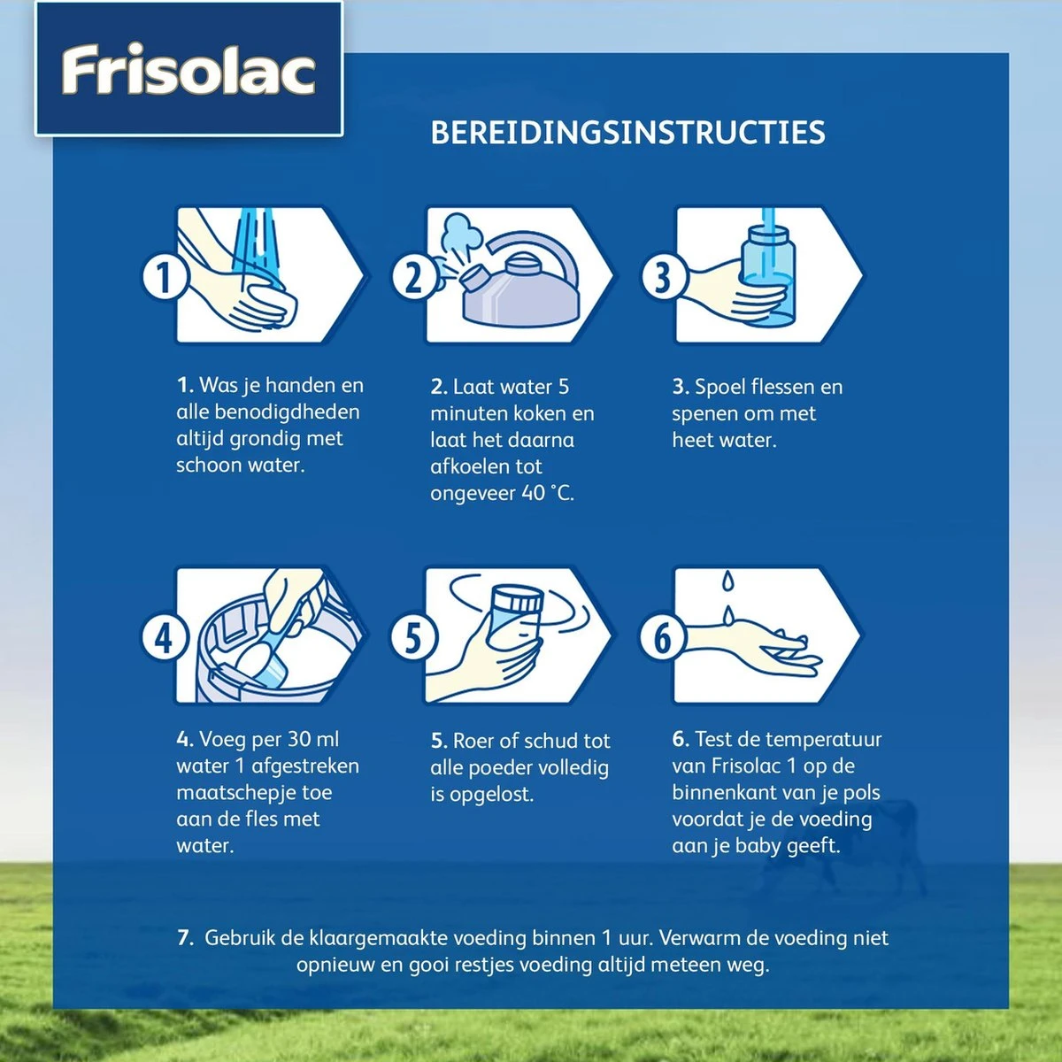 Frisolac 1 - Babyvoeding - 0 Tot 6 Maanden - 800g - Blik 4 Frisolac 1 - Babyvoeding - 0 Tot 6 Maanden - 800g - Blik - Afbeelding 2