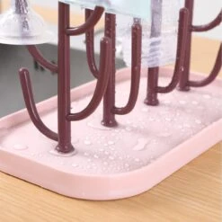 Merkloos Baby Flessen Droogrek - Afdruiprek Met Lekbak - Afwasrek - Baby Flesjes Droogrek - Flessenrek - Kraamcadeau - Baby Cadeau - Blauw -Zuigelingenvoeding 1200x1200 290