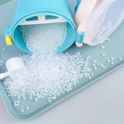 Babyvoeding Dispenser - Baby Melkpoeder Doseer Box - Reisbox - Opbergdoos Voor Voeding - Dispenser Met Schep 440ML - Paars -Zuigelingenvoeding 1200x1200 320