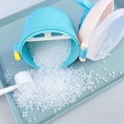 Babyvoeding Dispenser - Baby Melkpoeder Doseer Box - Reisbox - Opbergdoos Voor Voeding - Dispenser Met Schep 440ML - Paars -Zuigelingenvoeding 1200x1200 322