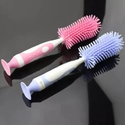 Merkloos Flessenborstel - Schoonmaakborstel Babyfles - Flessenreiniger - Fles Afwasborstel - Borstel Voor Drinkbus Of Drinkfles - Silicone - Duurzaam - Roze 11 Merkloos Flessenborstel - Schoonmaakborstel Babyfles - Flessenreiniger - Fles Afwasborstel - Borstel Voor Drinkbus Of Drinkfles - Silicone - Duurzaam - Roze -Zuigelingenvoeding 1200x1200 345