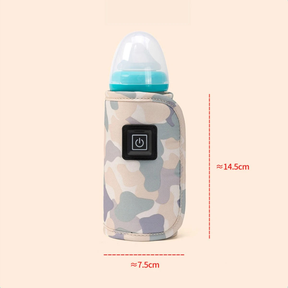 Blensson - Draagbare Baby Fleswarmer Voor Onderweg - USB Melkwarmer - Babyvoeding - Baby Fles Warm Houden Voor Reizen 4 Blensson - Draagbare Baby Fleswarmer Voor Onderweg - USB Melkwarmer - Babyvoeding - Baby Fles Warm Houden Voor Reizen - Afbeelding 2