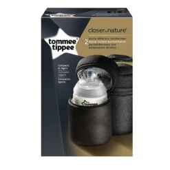 Tommee Tippee Closer To Nature - Geïsoleerde Tas Voor Zuigflessen - Set Van 2 - Zwart -Zuigelingenvoeding 1200x1200 436