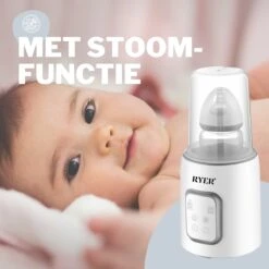 RYER Flessenwarmer 5 In 1 - LCD Scherm - Geschikt Voor Alle Babyflessen 19 RYER Flessenwarmer 5 In 1 - LCD Scherm - Geschikt Voor Alle Babyflessen -Zuigelingenvoeding 1200x1200 490