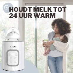 RYER Flessenwarmer 5 In 1 - LCD Scherm - Geschikt Voor Alle Babyflessen 20 RYER Flessenwarmer 5 In 1 - LCD Scherm - Geschikt Voor Alle Babyflessen -Zuigelingenvoeding 1200x1200 491