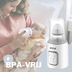 RYER Flessenwarmer 5 In 1 - LCD Scherm - Geschikt Voor Alle Babyflessen 23 RYER Flessenwarmer 5 In 1 - LCD Scherm - Geschikt Voor Alle Babyflessen -Zuigelingenvoeding 1200x1200 493