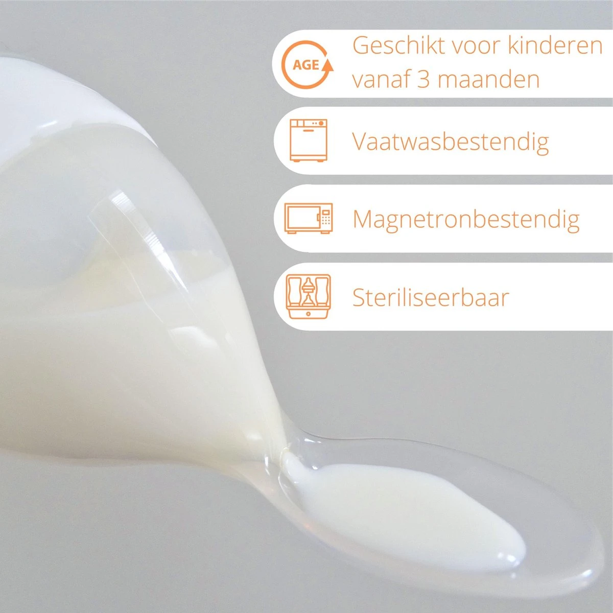 Merkloos Baby Knijpfles Met Lepel Voor Babyhapjes - Lepelfles Baby - Groen - Siliconen - BPA Vrij - 90 Ml 7 Merkloos Baby Knijpfles Met Lepel Voor Babyhapjes - Lepelfles Baby - Groen - Siliconen - BPA Vrij - 90 Ml - Afbeelding 5