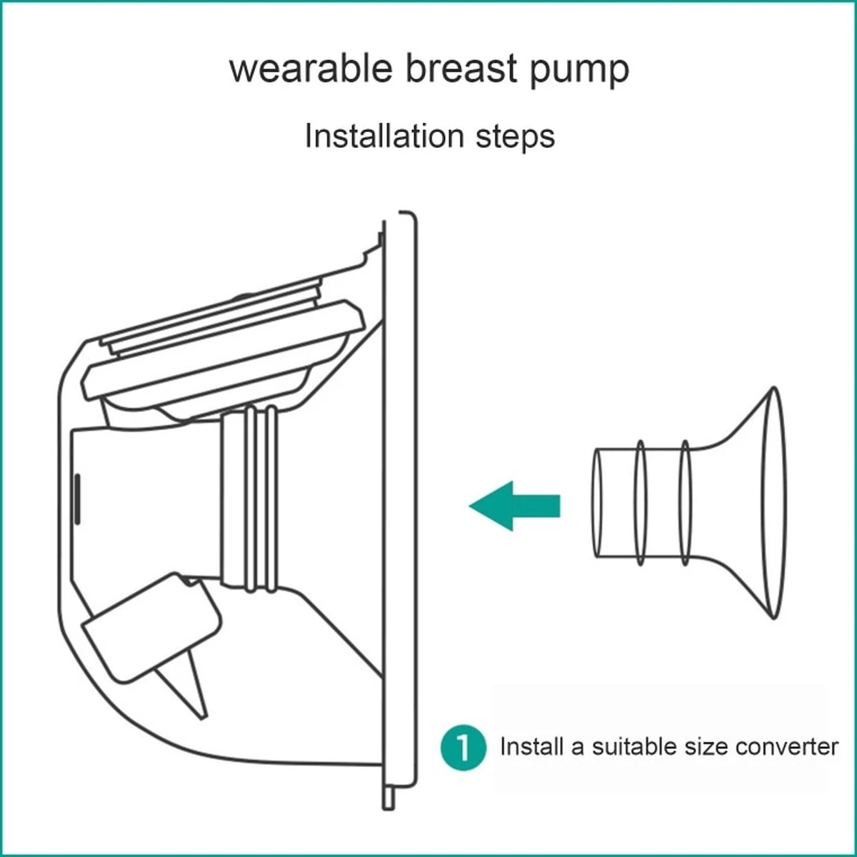 Aidmom - Borstschildverkleiners - Elektrische Draadloze Borstkolf Verkleiners – Borstkolven – BPA Vrij - 17mm 19mm 21mm – Borstvoeding – Set Van 3 Stuks 4 Aidmom - Borstschildverkleiners - Elektrische Draadloze Borstkolf Verkleiners – Borstkolven – BPA Vrij - 17mm 19mm 21mm – Borstvoeding – Set Van 3 Stuks - Afbeelding 2
