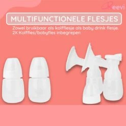 Reevi Care Borstkolf - Dubbele Elektrische Kolf - Oplaadbare Accu - Handsfree & Draagbaar - Inclusief 2x180 Ml Babyfles, Speen & Melkmoederbewaarzakjes 50x 21 Reevi Care Borstkolf - Dubbele Elektrische Kolf - Oplaadbare Accu - Handsfree & Draagbaar - Inclusief 2x180 Ml Babyfles, Speen & Melkmoederbewaarzakjes 50x -Zuigelingenvoeding 1200x1200 607