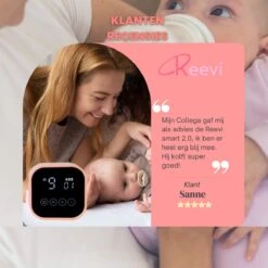 Reevi Care Borstkolf - Dubbele Elektrische Kolf - Oplaadbare Accu - Handsfree & Draagbaar - Inclusief 2x180 Ml Babyfles, Speen & Melkmoederbewaarzakjes 50x 23 Reevi Care Borstkolf - Dubbele Elektrische Kolf - Oplaadbare Accu - Handsfree & Draagbaar - Inclusief 2x180 Ml Babyfles, Speen & Melkmoederbewaarzakjes 50x -Zuigelingenvoeding 1200x1200 609