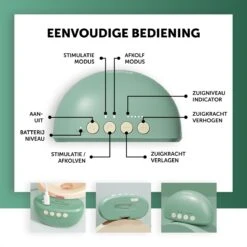 Phanpy Handsfree Elektrische Borstkolf - Draadloos - Enkelvoudig - Groen -Zuigelingenvoeding 1200x1200 676