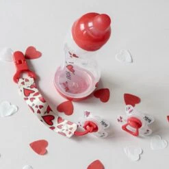 Difrax Fopspeen 0-6 Maanden Natural Speen - I Love Mama - Rood/Wit - 2 Stuks 16 Difrax Fopspeen 0-6 Maanden Natural Speen - I Love Mama - Rood/Wit - 2 Stuks -Zuigelingenvoeding 1200x1200 72