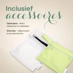 NATURE'S Groove Wasbare Zoogcompressen - Cup AA T/m C - Borstcompressen Wasbaar - Incl Waszakje En Opbergetui - 16 Stuks - Wit -Zuigelingenvoeding 1200x1200 778