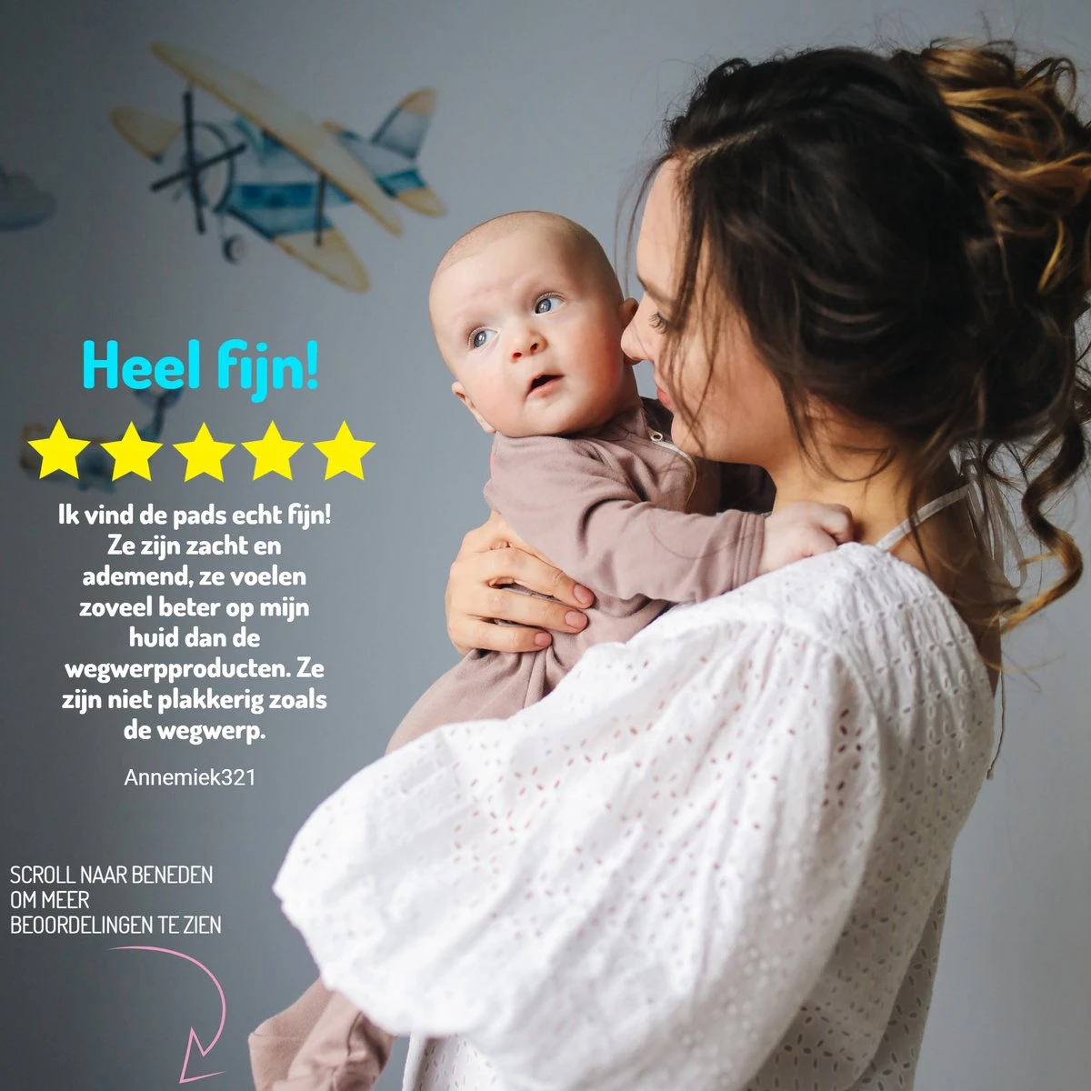 Zoogcompressen Wasbaar Met Etui En Waszakje - Wasbare Borstcompressen - 16 Stuks - ø12cm 5 Zoogcompressen Wasbaar Met Etui En Waszakje - Wasbare Borstcompressen - 16 Stuks - ø12cm - Afbeelding 3