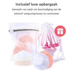 Merkloos Extra Dikke Wasbare Zoogcompressen (12 Stuks - 12cm Doorsnede) Incl Wasmachinezakje - Bamboe Borstcompressen Wasbaar | Athena 13 Merkloos Extra Dikke Wasbare Zoogcompressen (12 Stuks - 12cm Doorsnede) Incl Wasmachinezakje - Bamboe Borstcompressen Wasbaar | Athena -Zuigelingenvoeding 1200x1200 866