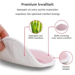Merkloos Extra Dikke Wasbare Zoogcompressen (12 Stuks - 12cm Doorsnede) Incl Wasmachinezakje - Bamboe Borstcompressen Wasbaar | Athena 17 Merkloos Extra Dikke Wasbare Zoogcompressen (12 Stuks - 12cm Doorsnede) Incl Wasmachinezakje - Bamboe Borstcompressen Wasbaar | Athena -Zuigelingenvoeding 1200x1200 870