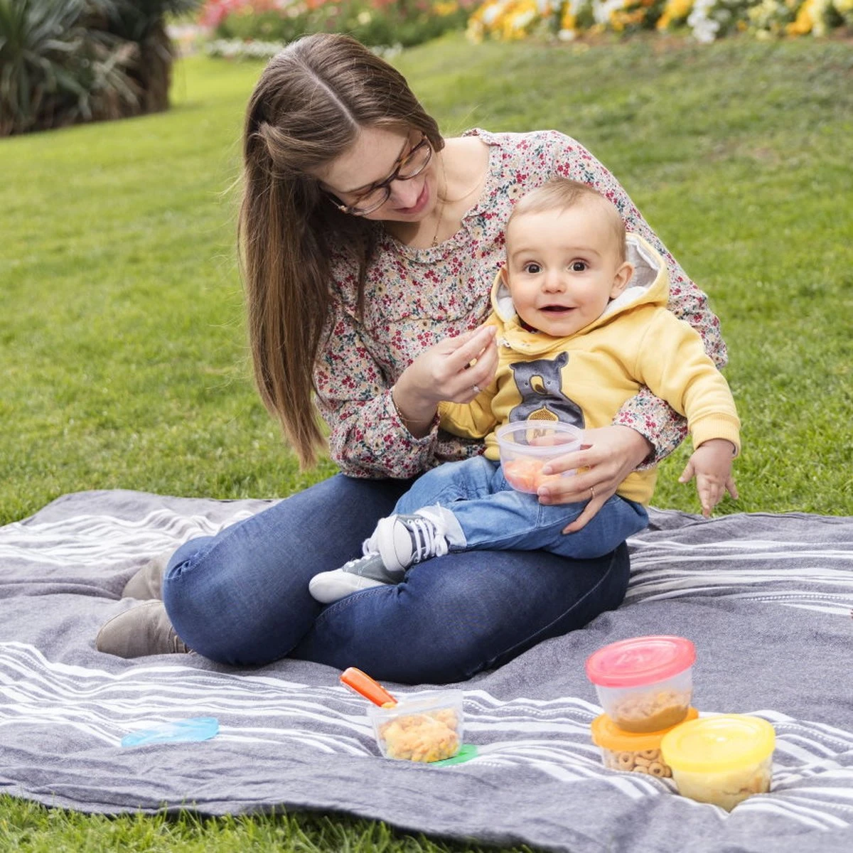 Badabulle 250 Ml Maxi Porties Bewaarbakjes B004304 6 Badabulle 250 Ml Maxi Porties Bewaarbakjes B004304 - Afbeelding 4