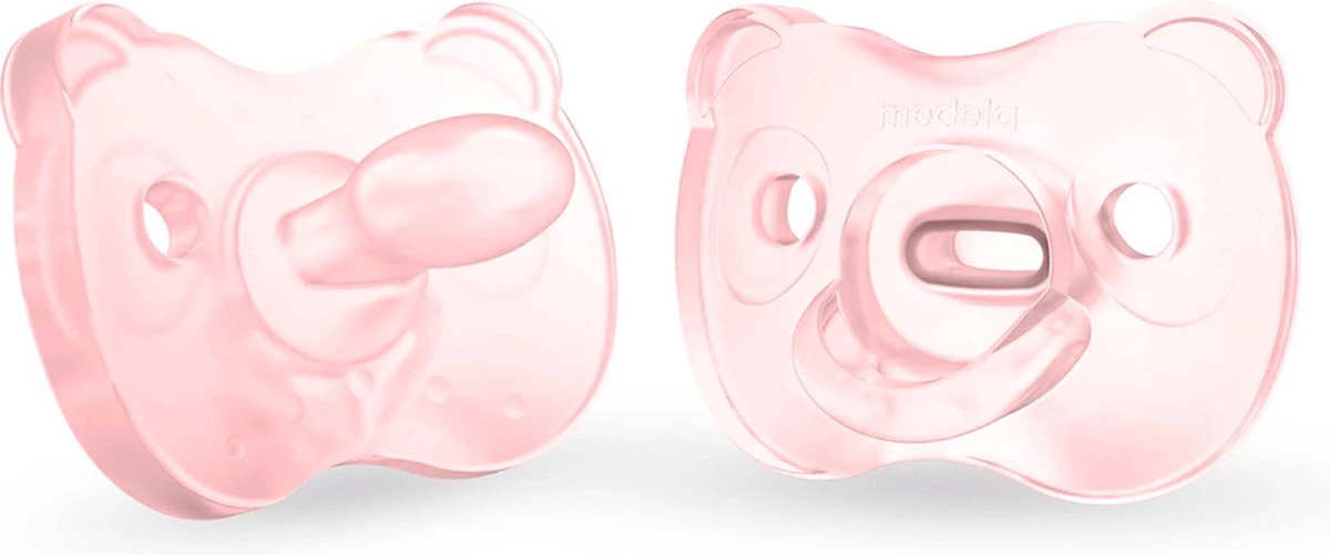 Medela Baby Fopspeen Soft Silicone Superzacht Lichtgewicht Eendelig - Soft Pink - 6-18 Maanden - 2 Stuks 15 Medela Baby Fopspeen Soft Silicone Superzacht Lichtgewicht Eendelig - Soft Pink - 6-18 Maanden - 2 Stuks - Afbeelding 13